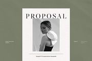 Proposal Presentation Template, a Presentation Template by Simple P. (Thumbnail 2 of 11)
