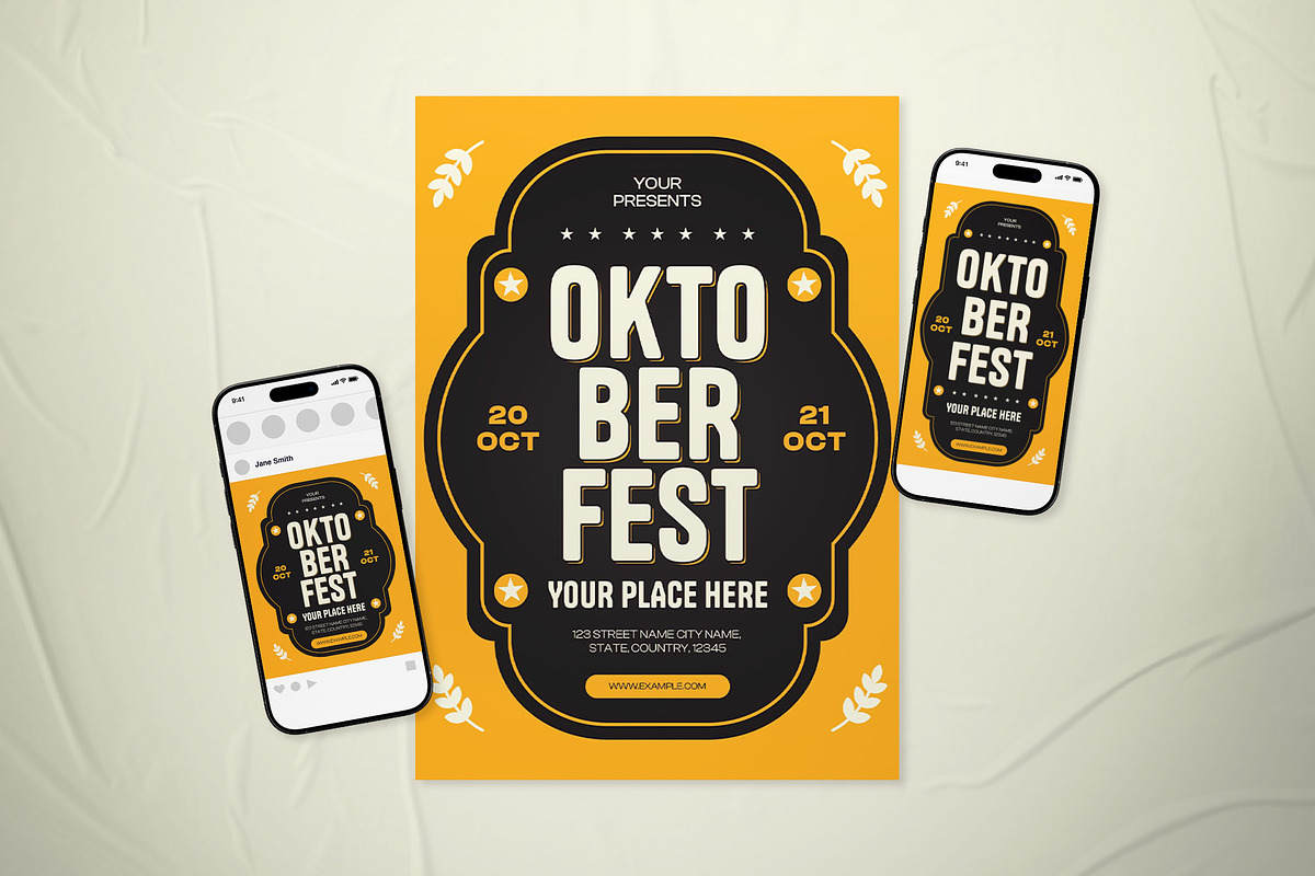 Oktoberfest Flyer Set, a Flyer Template by The Good Store (Photo 1 of 2)