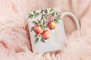 Spring Apple Harvest Clipart, an Illustration by RobertsArt (Thumbnail 2 of 7)