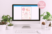 Baby Shower Invitation Template, an Invitation Template by SimoDigitalArt (Thumbnail 6 of 9)