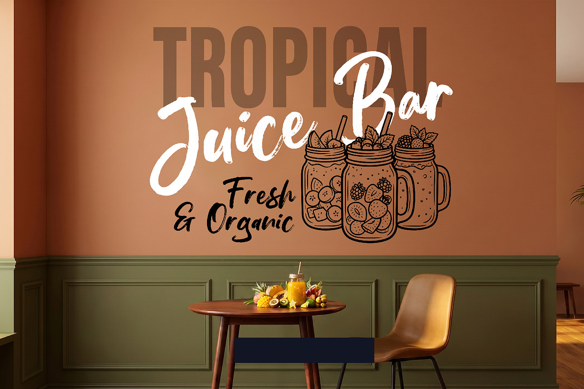 Canteen Doodle - Brush Display Font, a Script Font by Inviline.co (Photo 5 of 12)