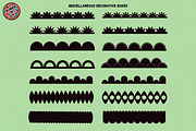 Procreate Scalloped Edge Brushes, a Brush Add-On by AlwaysBeColoring (Thumbnail 5 of 14)