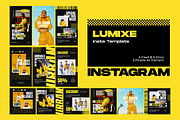 Lumixe Streetwear Instagram Template, a Social Media Template by Shinra Labs (Thumbnail 3 of 5)