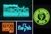 Electric Creator Photoshop Action, a Plug-in Add-On by MRI STUDIO (Thumbnail 1 of 24)
