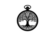 Steampunk Tree of Life Symbol Bundle, an Illustration by yasushie (Thumbnail 22 of 31)