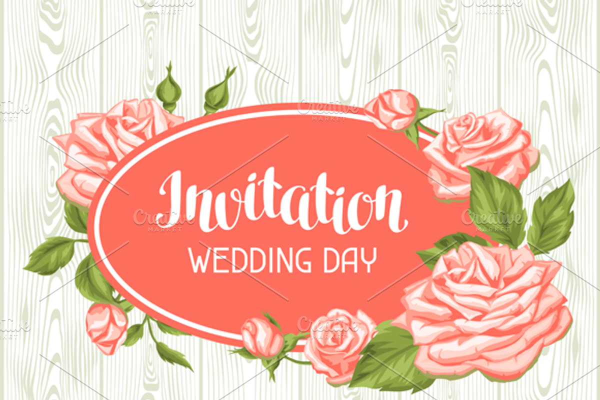 Wedding invitation cards., a Card Template by incomible (Photo 2 of 3)
