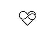 50 Infinity Heart Symbol Vector Bund, an Illustration by abu67222 (Thumbnail 19 of 51)