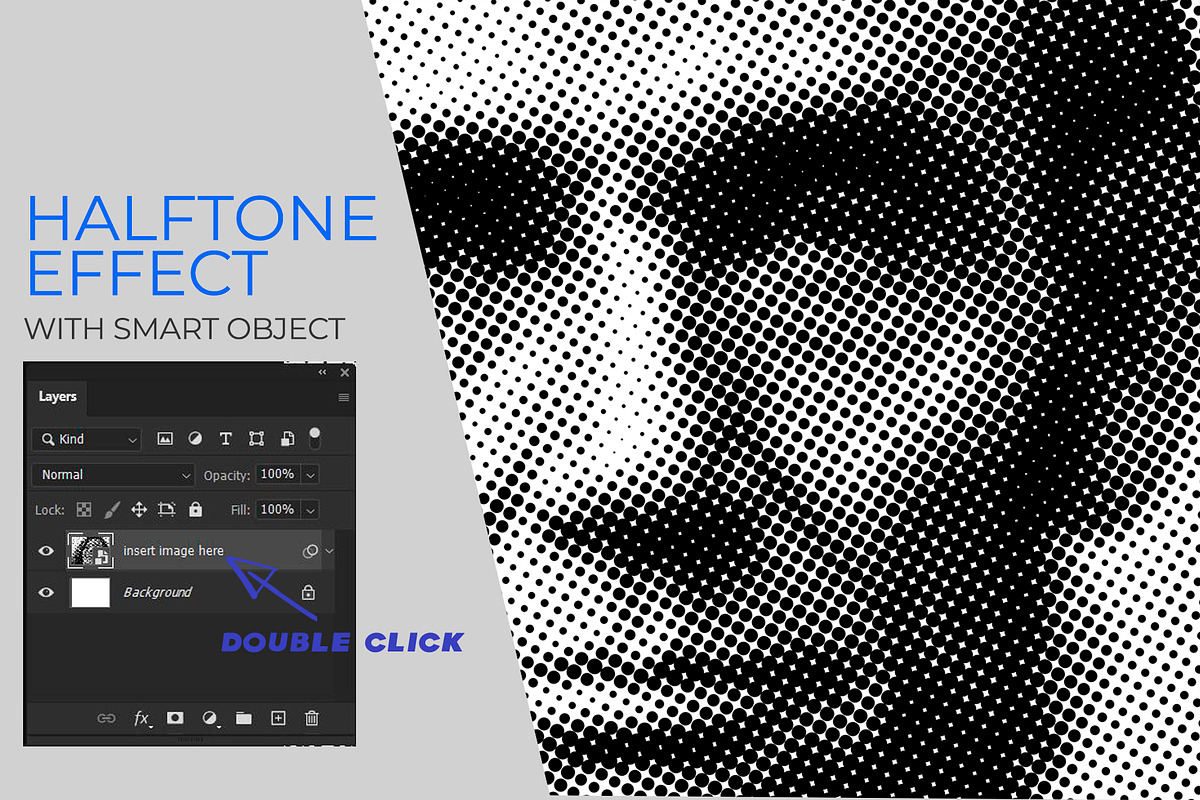 Halftone Photo Effect Photoshop PSD, a Layer Style Add-On by bnrcreativelab (Photo 3 of 4)