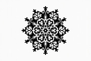 Decorative Mandala Vector Set, an Illustration by hafijul (Thumbnail 4 of 9)