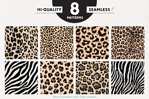 Vector Animal Print Patterns