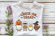Chick or Treat Halloween Chicken PNG, an Illustration by CraftArtStudio (Thumbnail 3 of 4)