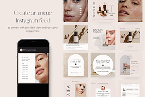 Elora/Skincare Instagram Template