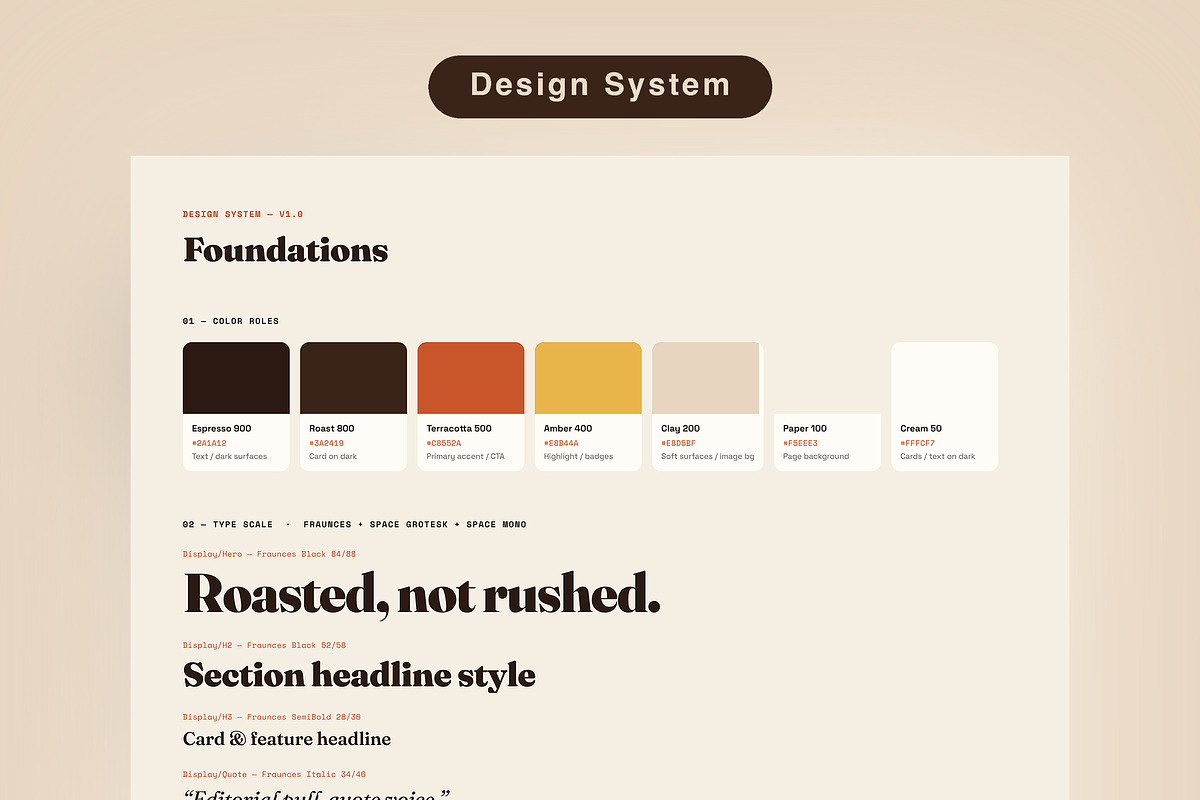 Coffee Subscription Landing Page, an UI Kit Template by Pitchlook.Studio (Photo 2 of 3)