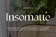 Insomatte - Modern Serif, a Serif Font by Lettermine (Thumbnail 1 of 10)