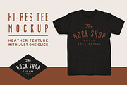 TMS Pro: Crew Neck Tee Mockup, a Shirt Mockup by The Mock Shop (Thumbnail 3 of 3)