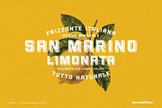 SAZERAC – A Bold Vintage Style Font, a Sans Serif Font by Komet & Flicker (Thumbnail 3 of 15)