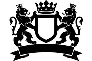 Royal Crest Shield Bundle, an Object Graphic by Creativeshirt (Thumbnail 12 of 20)