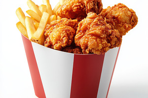 Fried Chicken hot crispy strips crun, a Food & Drink Photo by Pixeness Studio