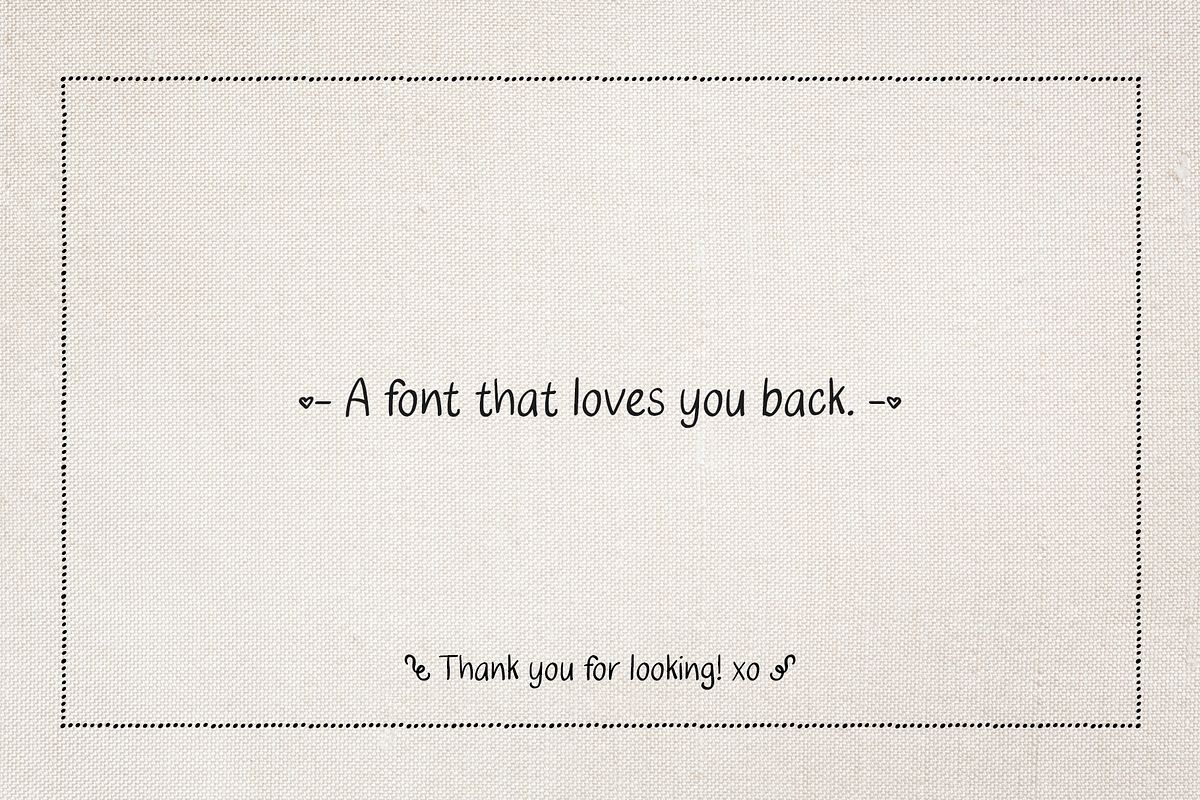 Tender Heart - Handwritten Font, a Handwritten Font by Admire Design (Photo 13 of 13)
