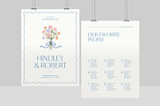 Wedding Welcome Sign & Seating Chart, a Poster Template by BrandPacks (Thumbnail 4 of 5)