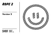 Rope Brush 2 For Illustrator, a Brush Add-On by MightySHORT (Thumbnail 6 of 8)