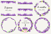 Watercolor Provence Collection, a Decorative Illustration by Olga Alexeenko (Thumbnail 4 of 5)