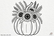 Pumpkin Fall Autumn SVG PNG Bundle, a Photo by Actual Pixel (Thumbnail 14 of 19)