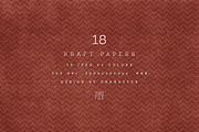 18 Red Kraft Papers, a Texture Graphic by Orange Fox (Thumbnail 3 of 4)