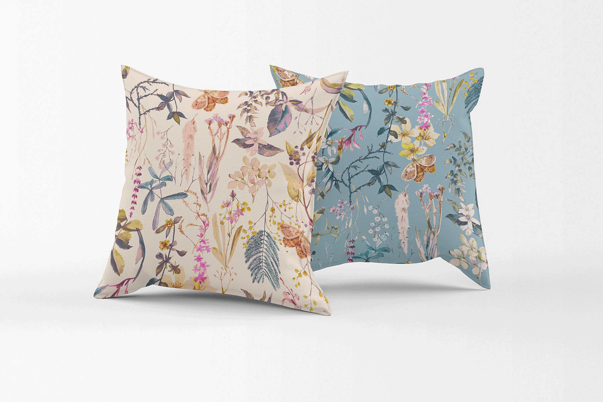 Reverie. Floral pattern, a Pattern Graphic by emeraldthue (Photo 3 of 6)
