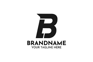 Logo B Letter Monogram, a Branding & Logo Template by Megafox Studio