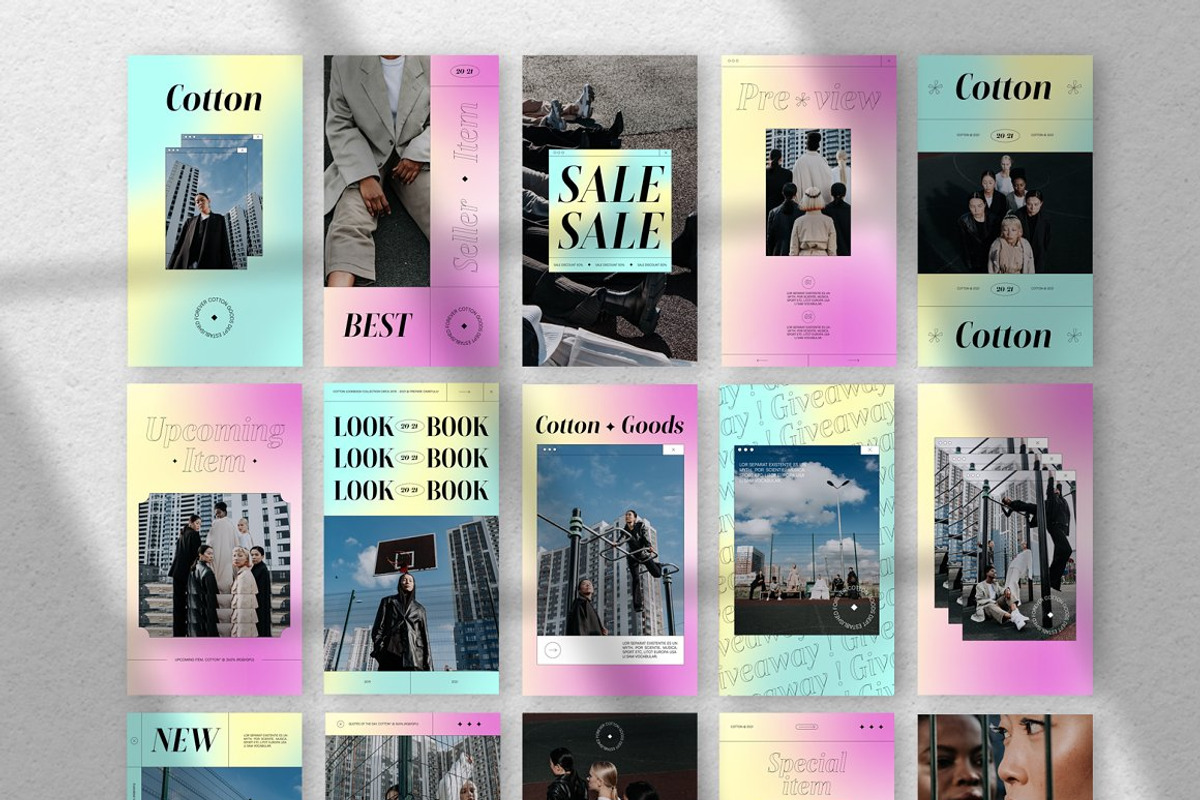 10 in 1 BUNDLE Instagram Templates, a Social Media Template by Creative Zeune (Photo 17 of 24)