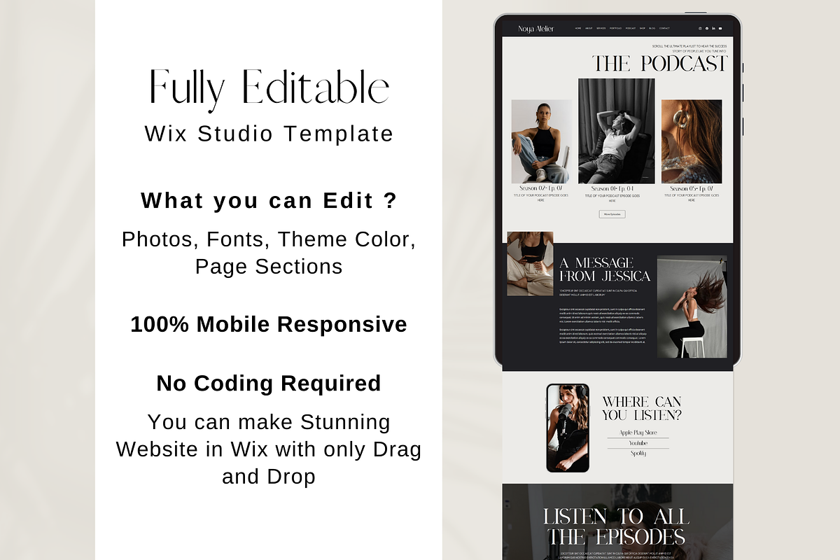 Coaching Wix Studio Website Template, a Templates & Theme by AdvertFox (Photo 6 of 10)