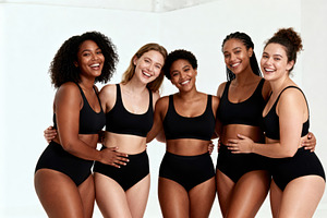 Women Celebrating Body Positivity, a Person Photo by Virgo Studio