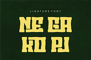 Spones Jengkol Brush, a Handwritten Font by QR Design Studio (Thumbnail 8 of 9)