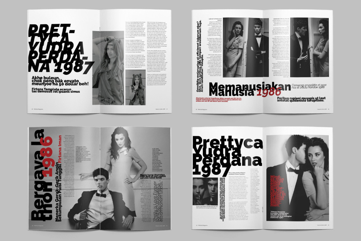Minimal Magazine, a Magazine Template by Firtana (Photo 8 of 14)