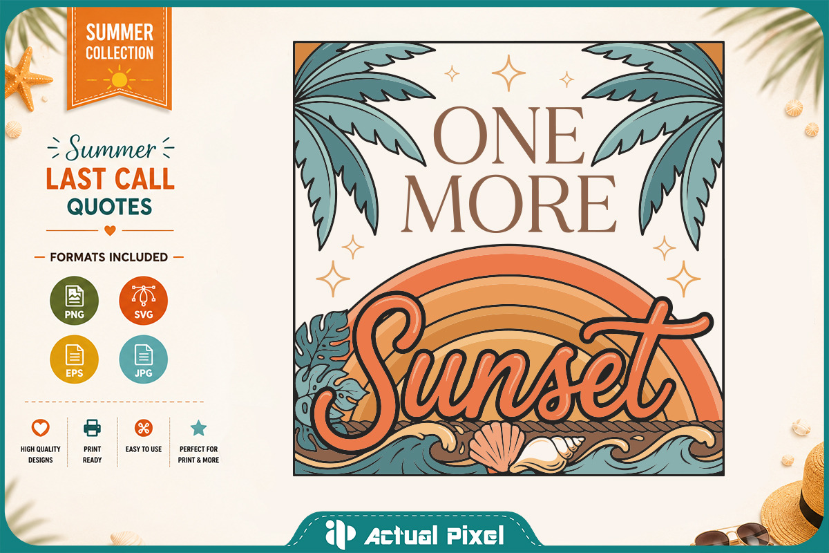 Summer Last Call Bundle, a Seasonal Illustration by Actual Pixel (Photo 14 of 23)