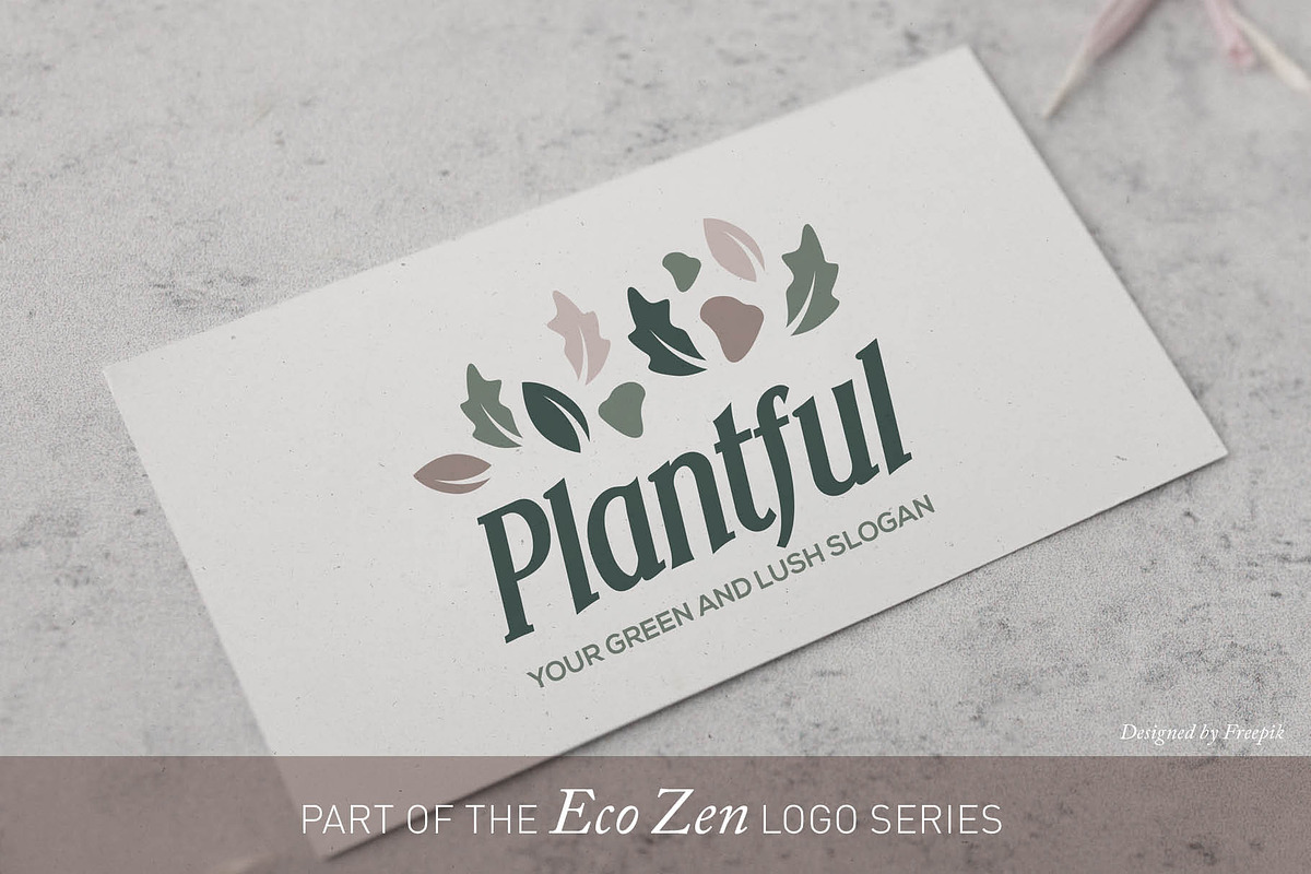 Organic Brand Mark | Canva & AI, a Branding & Logo Template by Elibee (Photo 2 of 6)