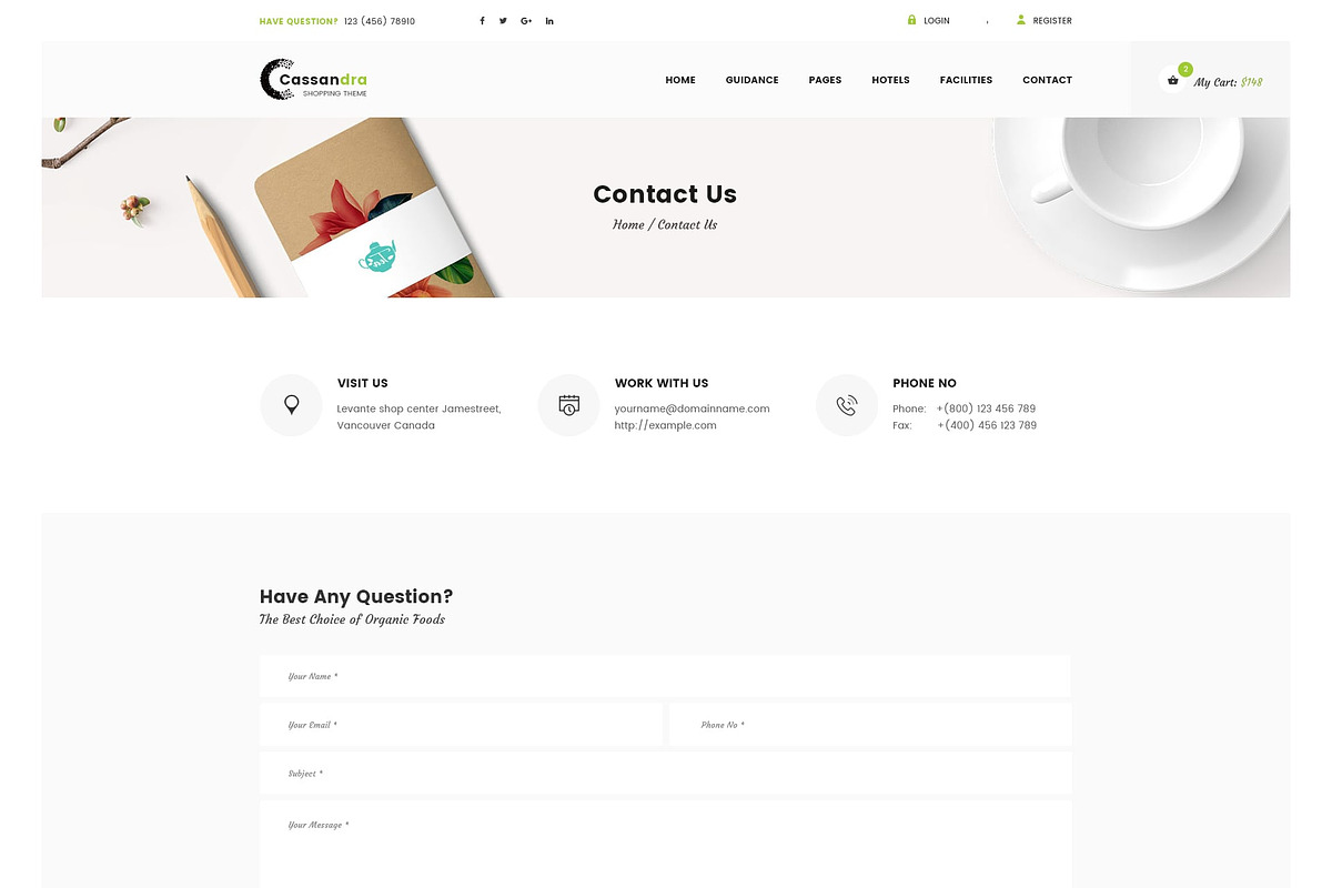 Cassandra - Organic - Muse, a Templates & Theme by DigitalCenturySF (Photo 11 of 11)