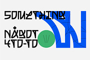 SK Nagot — Modern Decorative Font, a Font by Shriftovik Type Foundry (Thumbnail 6 of 10)