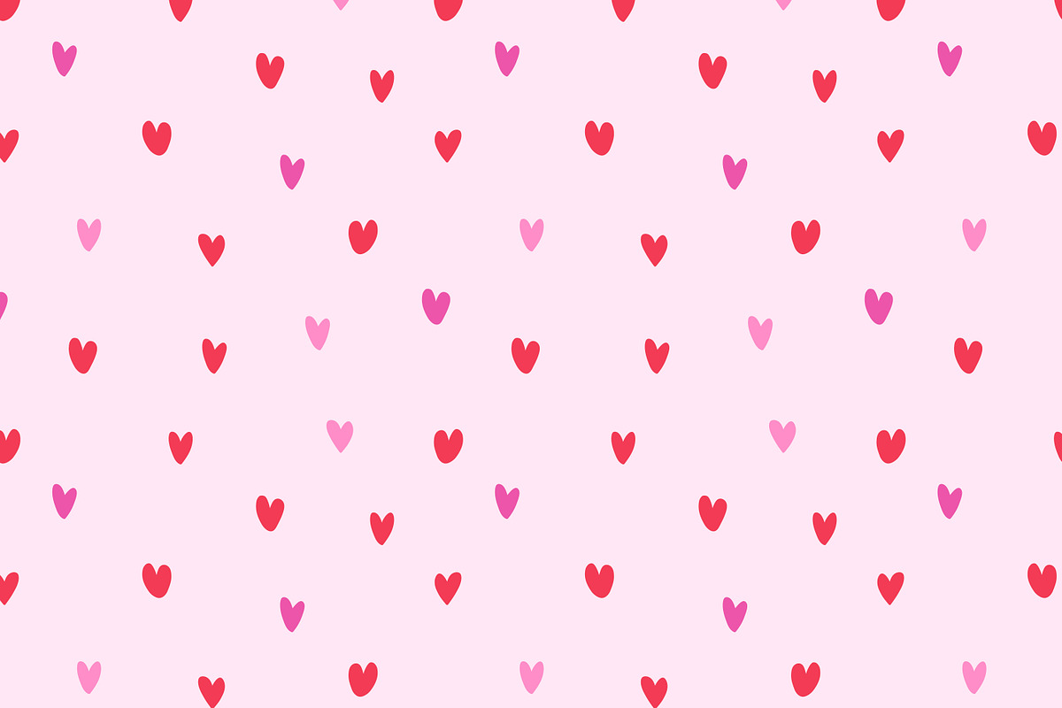 Cute seamless heart patterns, a Pattern Graphic by Good Studio (Photo 4 of 12)