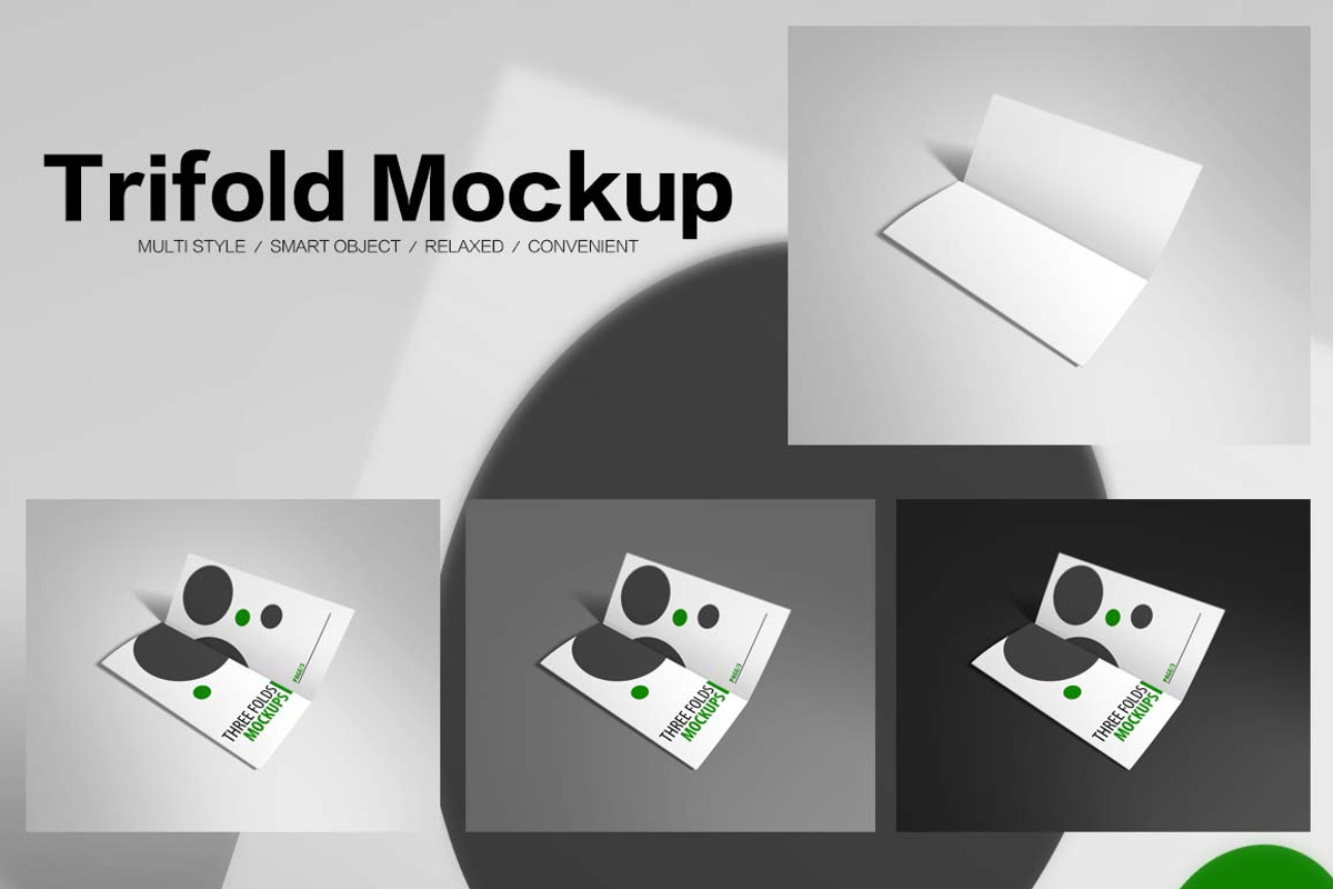 Trifold Mockups, a Mockup by alphadesign (Photo 9 of 13)