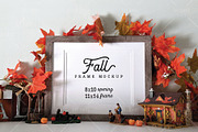 Autumn Frame Mockup Bundle 2, a Product Mockup by CatBoneDesign (Thumbnail 13 of 24)