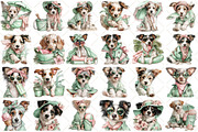 Whimsical Summer Dog Clipart, an Illustration by Black Bird Studio (Thumbnail 2 of 5)