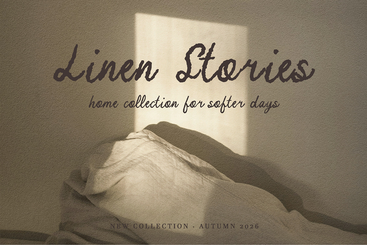 The Quiet Season Vintage Script Font, a Handwritten Font by Cute Atelier (Photo 7 of 9)