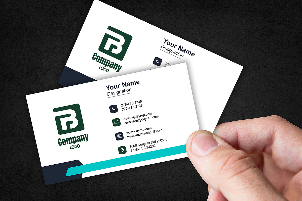 Administrative Business Card PSD preview 5
