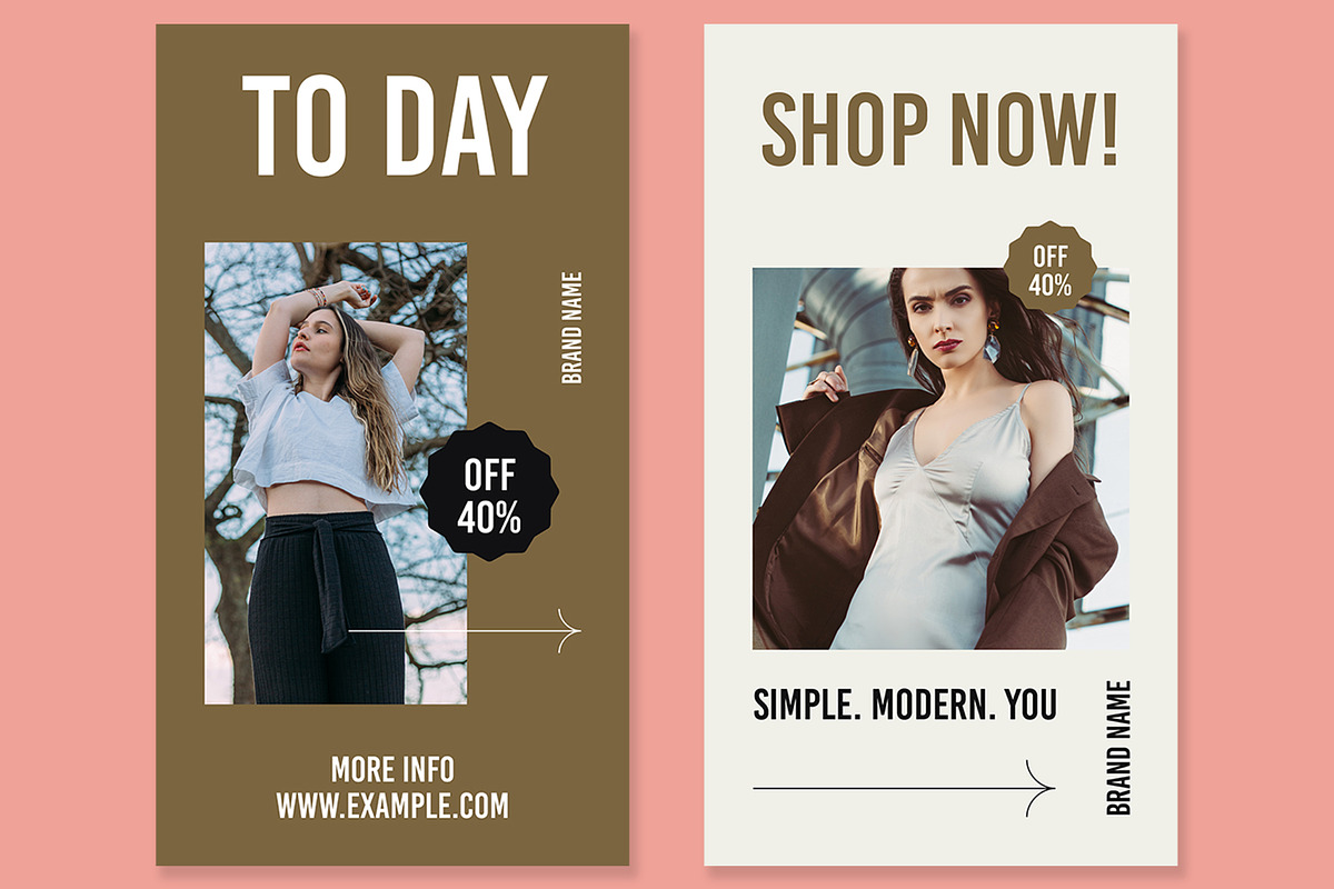 Minimal Social Media Story Template, an UI Kit Template by ContestDesign (Photo 2 of 4)