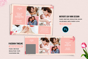 Mother's Day Mini Session, a Card Template by retrographix
