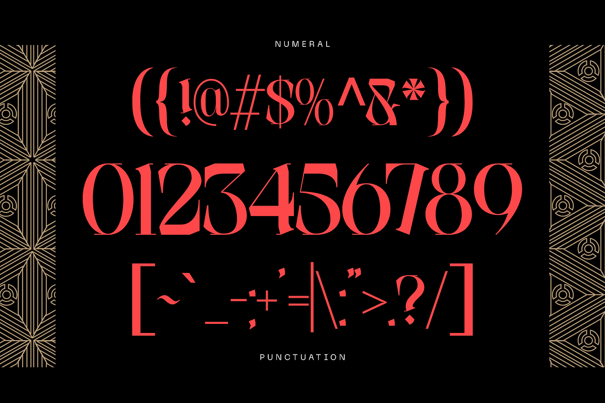 Luxury Logo Font - Faroks Modern, a Serif Font by Nirmana Visual (Photo 7 of 10)