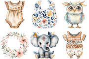 Boho Baby Doodles Sublimation Png, an Illustration by cherrydesign (Thumbnail 2 of 3)