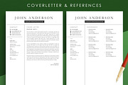 Resume Template Modern CV Design, a Resume Template by resumetemplathttps://d3es (Thumbnail 4 of 9)